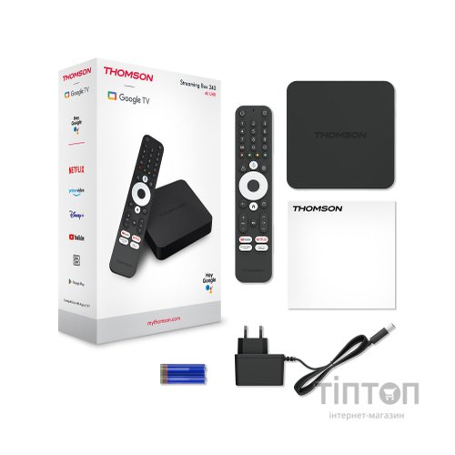 Медіаплеєр THOMSON Streaming Box 240 4K UHD (223489)