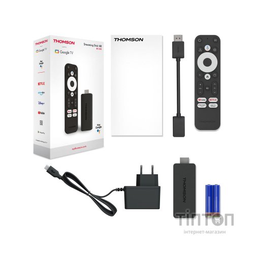 Медіаплеєр THOMSON Streaming Stick 140 4K UHD (223490)