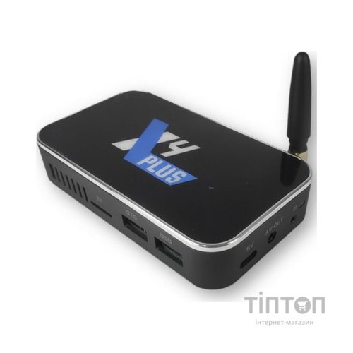 Медіаплеєр Ugoos X4 PLUS 4/64Gb/Amlogic S905X4/Android 11 (X4 PLUS)
