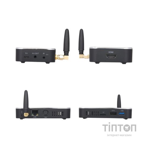 Медіаплеєр Ugoos X4 PLUS 4/64Gb/Amlogic S905X4/Android 11 (X4 PLUS)