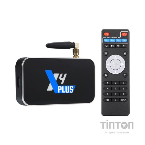 Медіаплеєр Ugoos X4 PLUS 4/64Gb/Amlogic S905X4/Android 11 (X4 PLUS)