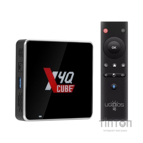 Медіаплеєр Ugoos X4Q CUBE 2/16Gb/Amlogic S905X4/Android 1 (X4Q CUBE)