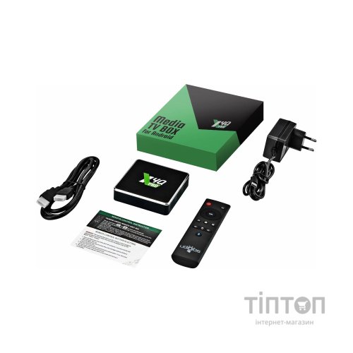 Медіаплеєр Ugoos X4Q PRO 4/32Gb/Amlogic S905X4/Android 11 (X4Q PRO)