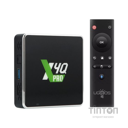 Медіаплеєр Ugoos X4Q PRO 4/32Gb/Amlogic S905X4/Android 11 (X4Q PRO)