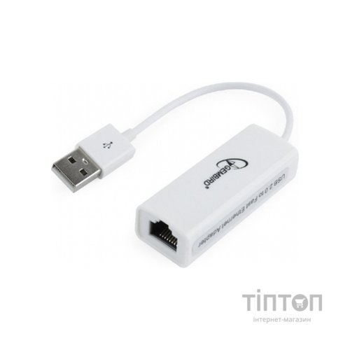 Мережева карта USB2.0 to Fast Ethernet Gembird (NIC-U2-02)