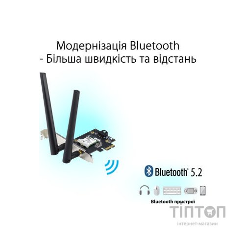 Мережева карта Wi-Fi ASUS PCE-AXE5400