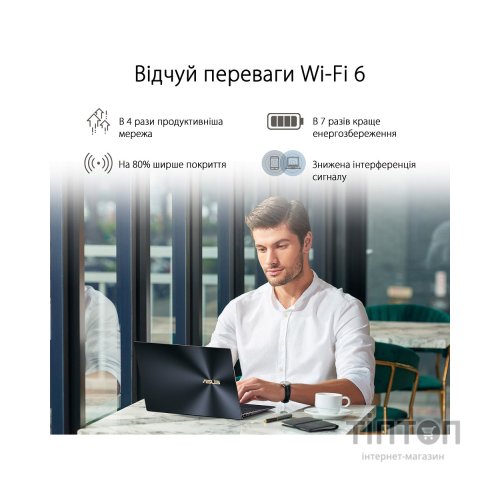 Мережева карта Wi-Fi ASUS USB-AX56 (90IG06H0-MO0R10)