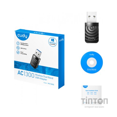 Мережева карта Wi-Fi Cudy WU1300S