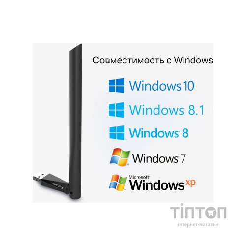 Мережева карта Wi-Fi Mercusys MU6H