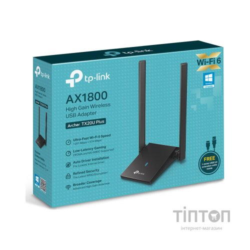 Мережева карта Wi-Fi TP-Link ARCHER-TX20U-PLUS