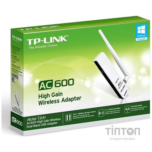 Мережевий адаптер TP-Link Archer T2U AC600