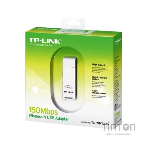 Мережевий адаптер TP-Link TL-WN727N
