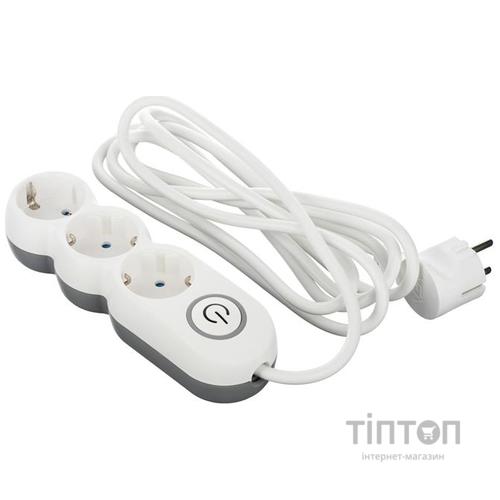 Мережевий фільтр 2E U03VES3M 3/3m White (2E-U03VES3M)