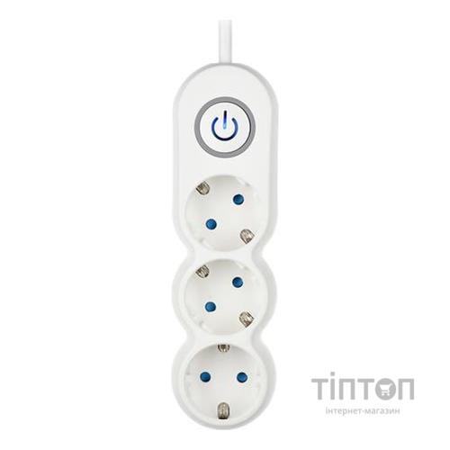 Мережевий фільтр 2E U03VES3M 3/3m White (2E-U03VES3M)