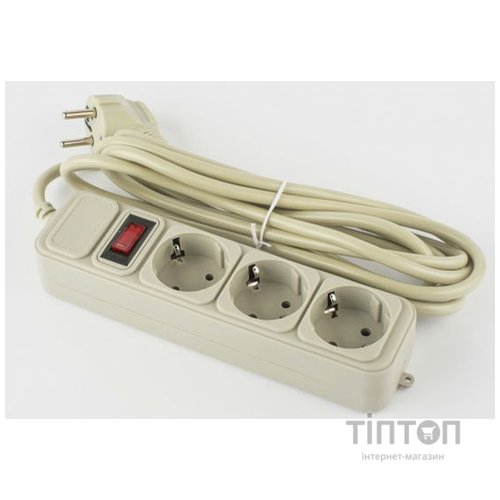 Мережевий фільтр Logan SFG3-3 3/3 cірий