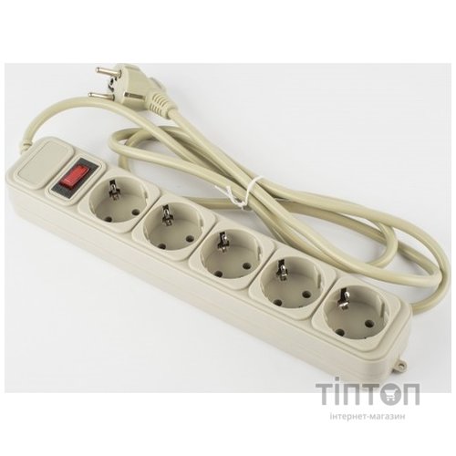 Мережевий фільтр Logan SFG5-1.8 5/1.8m Grey