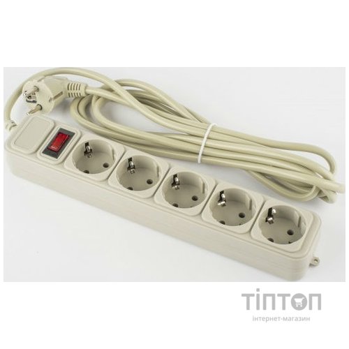 Мережевий фільтр Logan SFG5-3 5/3m Grey