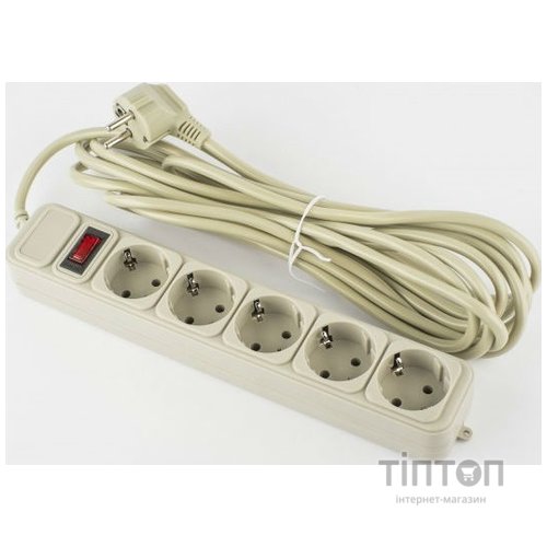 Мережевий фільтр Logan SFG5-5 5/5 сірий