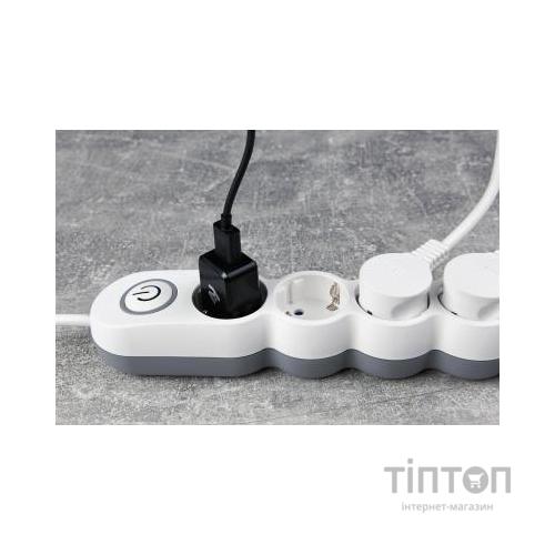 Мережевий фільтр живлення 2E 2E-U04VESM3W