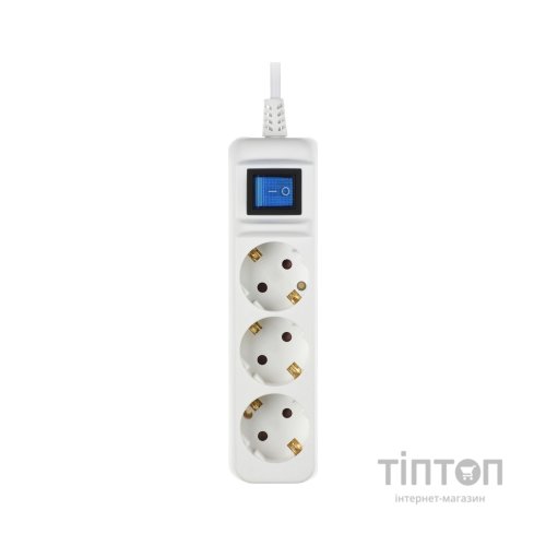 Мережевий фільтр живлення 2E 3xSchuko, 1.5м (2E-U03ESM1.5)