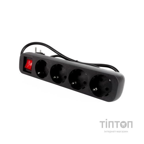 Мережевий фільтр живлення ColorWay CW-PSEA42BK /2M black (CW-PSEA42BK)