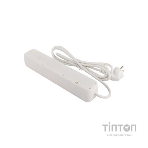 Мережевий фільтр живлення ColorWay CW-PSEA42W/ 2M white (CW-PSEA42W)