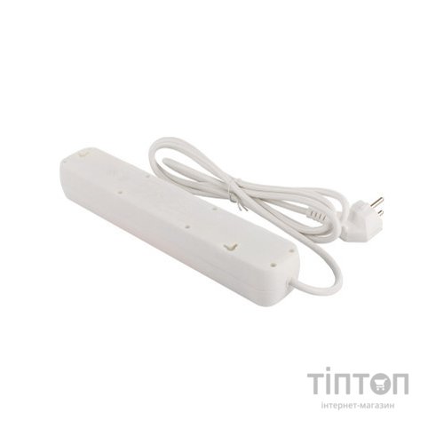 Мережевий фільтр живлення ColorWay CW-PSEA52W, 5 розеток/ 2M white (CW-PSEA52W)