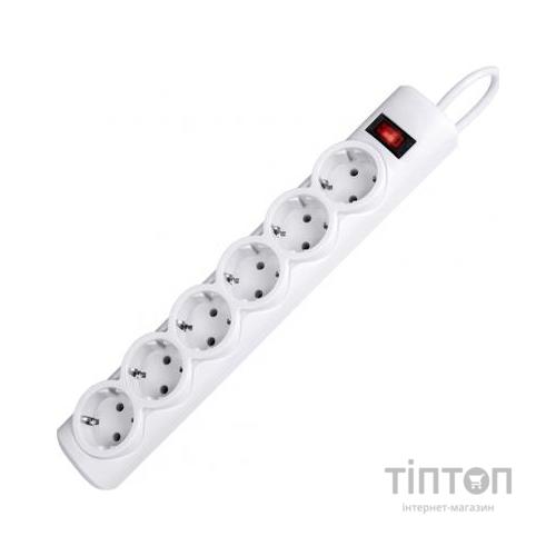 Мережевий фільтр живлення Defender 155, 5 m, 6 роз, white (99493)