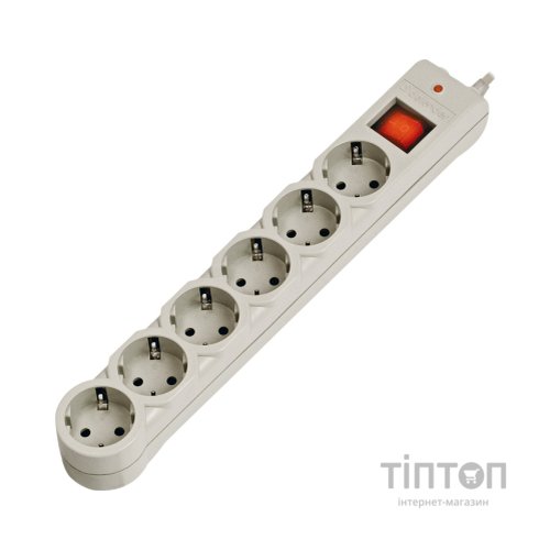 Мережевий фільтр живлення Defender DEFENDER DFS 601 1.8 m 6 троянд (99406)