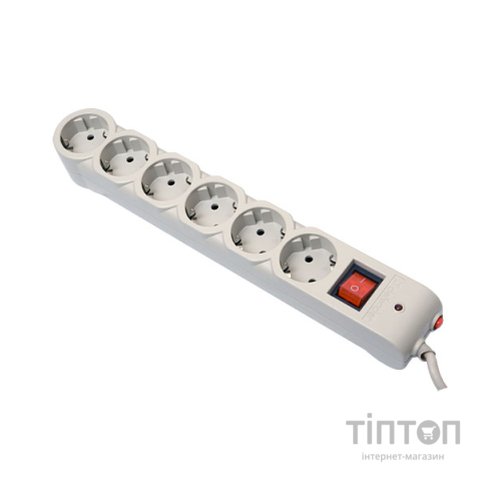 Мережевий фільтр живлення Defender DEFENDER DFS 605 5m 6 троянд (99408)