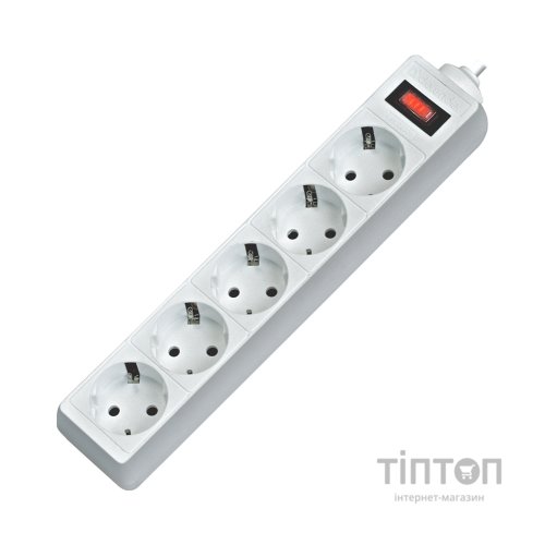 Мережевий фільтр живлення Defender ES 5m 5 троянд. white (99483)