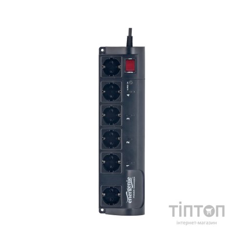 Мережевий фільтр живлення EnerGenie EG-PMS2