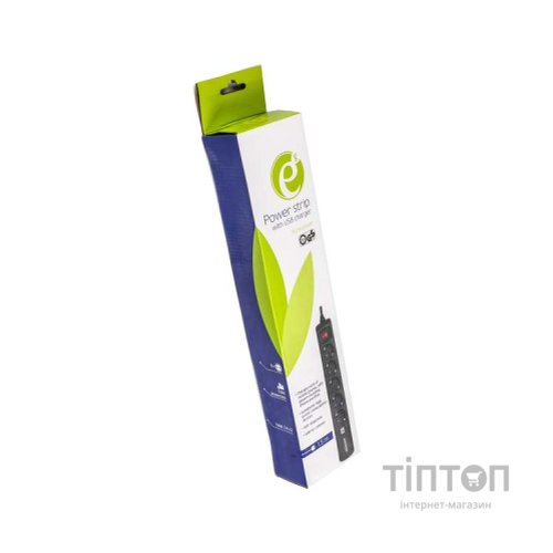 Мережевий фільтр живлення EnerGenie SPG5-U2-5 Power strip with USB charger, 5 sockets, (SPG5-U2-5)