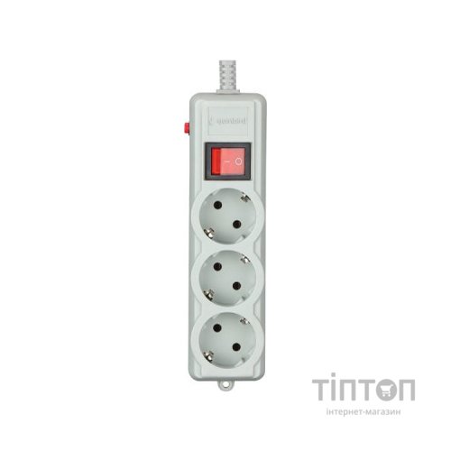 Мережевий фільтр живлення Gembird SPG3-G-15G-PRO