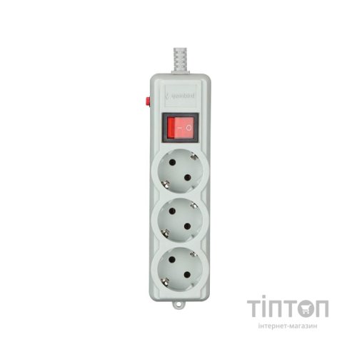 Мережевий фільтр живлення Gembird SPG3-G-6G-PRO