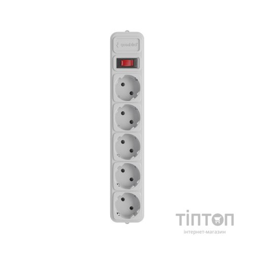 Мережевий фільтр живлення GEMBIRD SPG5-G-10MG