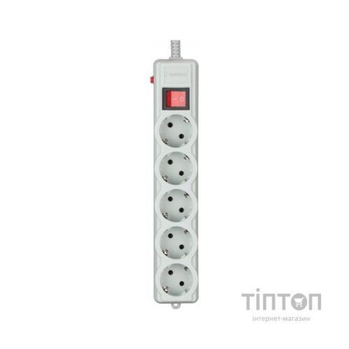 Мережевий фільтр живлення Gembird SPG5-G-6G-PRO