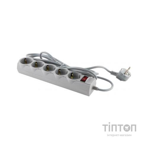 Мережевий фільтр живлення LogicPower LP-X5 PREMIUM, 2m black (9583)