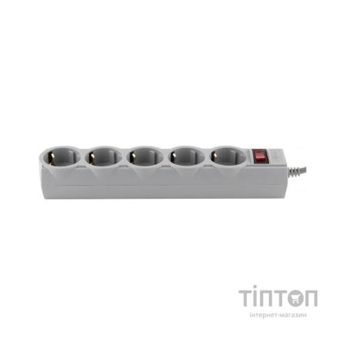 Мережевий фільтр живлення LogicPower LP-X5 PREMIUM, 2m black (9583)