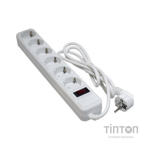 Мережевий фільтр живлення Patron 3m (SP-1063W), 6 розеток White (EXT-PN-SP-1063W)