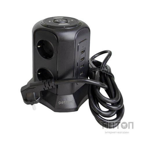 Мережевий фільтр живлення Patron SP-1663-USBTW (EXT-PN-SP-1663-USBTW)