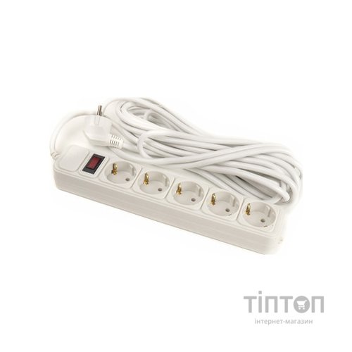 Мережевий фільтр живлення PowerPlant 7 м, 5 розеток, 3x1.5мм2, евростандарт (JY-1056/7) (PPSA10M70S5)