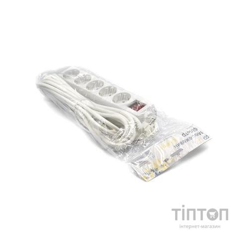 Мережевий фільтр живлення PowerPlant 7 м, 5 розеток, 3x1мм2 (PPSA08M70S5)