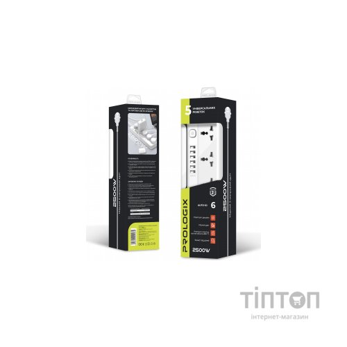 Мережевий фільтр живлення Prologix Premium PR-SC5614W (PR-SC5614W)