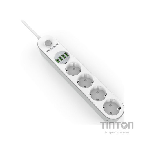 Мережевий фільтр живлення Prologix Premium PR-SE4432W (PR-SE4432W)