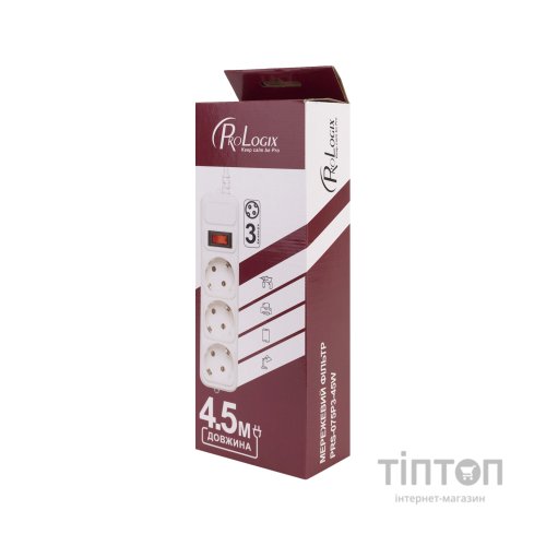 Мережевий фільтр живлення Prologix PRS-075P3-45W