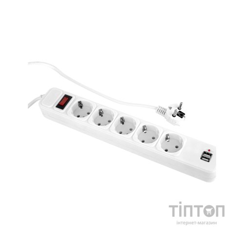 Мережевий фільтр живлення ProLogix PRS-075P5CUSB-30W