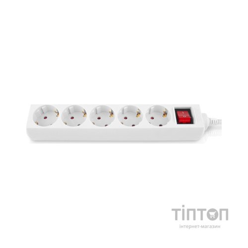 Мережевий фільтр живлення REAL-EL RS-Protect M 3m, white (EL122300027)