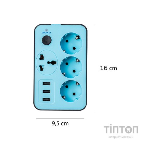 Мережевий фільтр живлення XoKo XK-SP-3-3-1