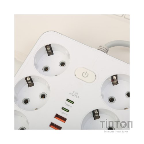 Мережевий фільтр живлення XoKo XK-SP-6-4-2-WH